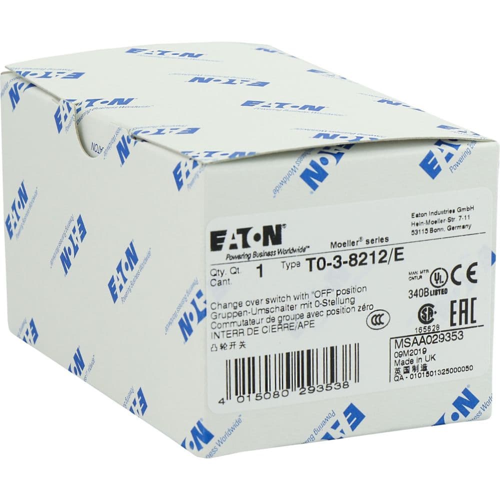 Eaton Moeller® series T0 Changeover switch