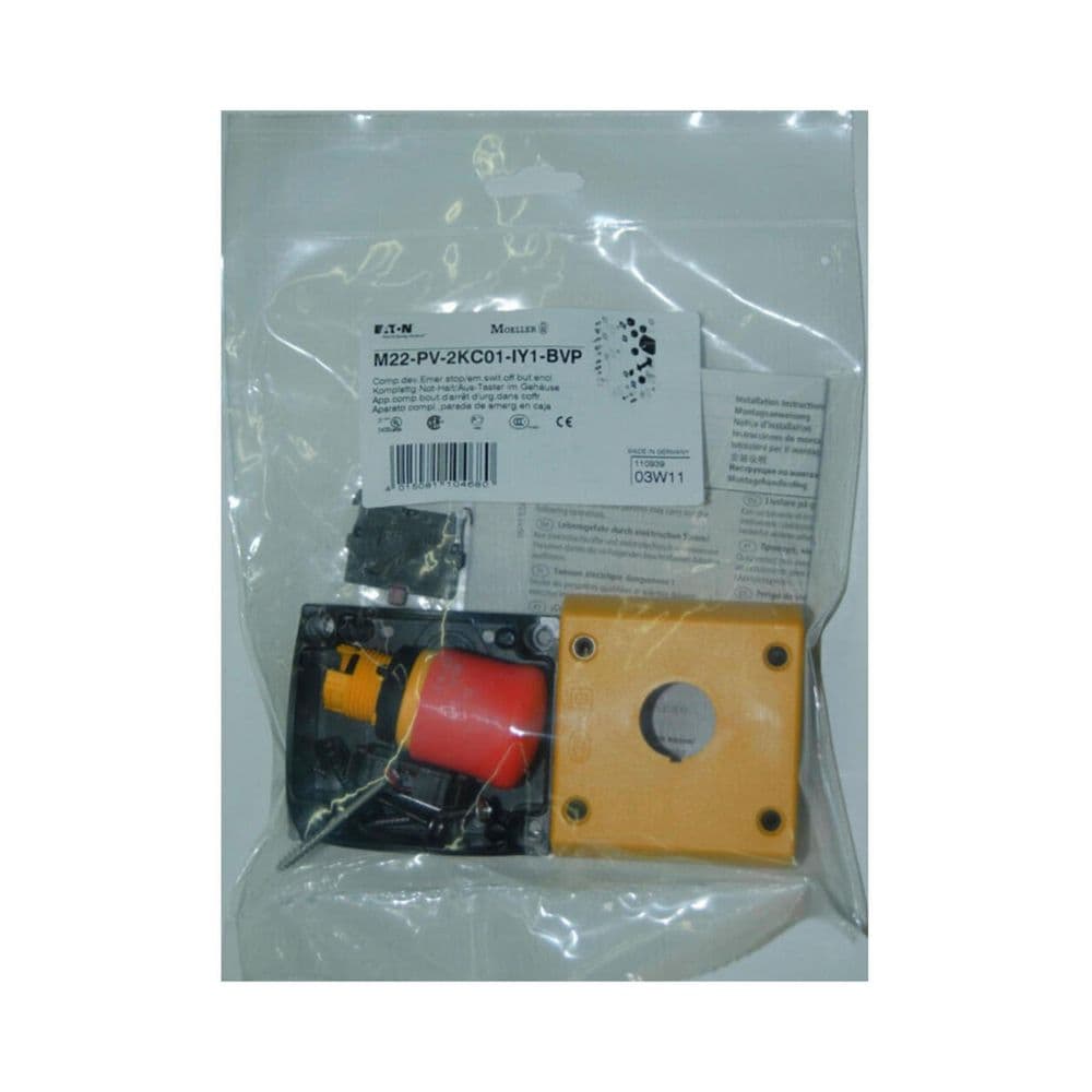 Eaton Moeller® series M22 emergency stop pushbutton