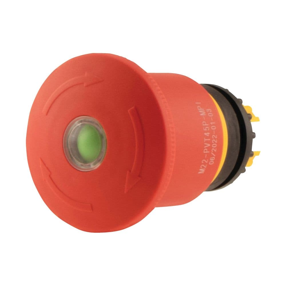Eaton Moeller® series M22 emergency stop/emergency switching off pushbutton
