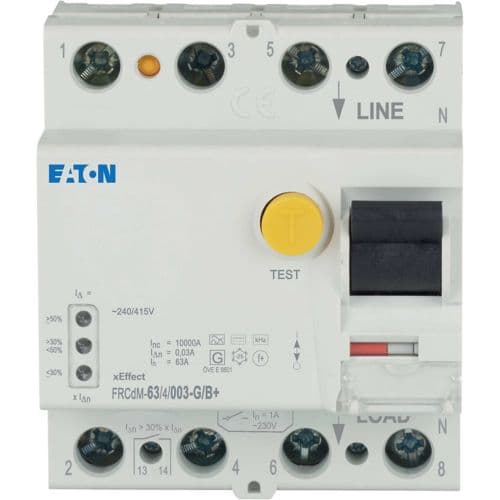 Eaton Moeller series xEffect - FRCdM Type B, B+, Bfq RCCB