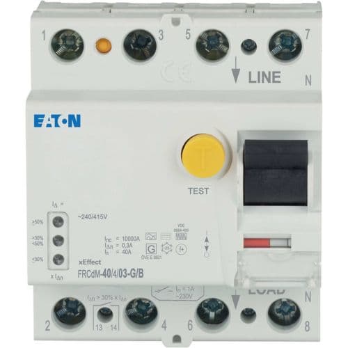 Eaton Moeller series xEffect - FRCdM Type B, B+, Bfq RCCB