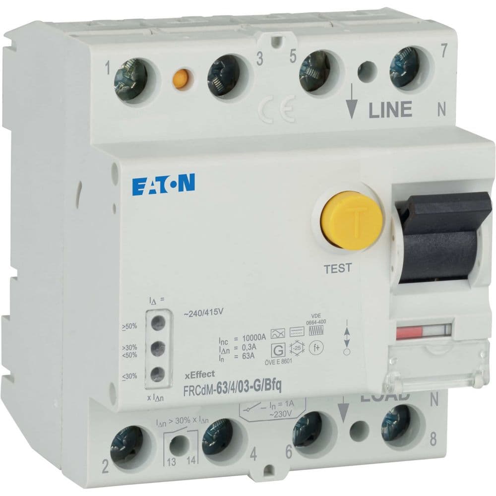 Eaton Moeller series xEffect - FRCdM Type B, B+, Bfq RCCB
