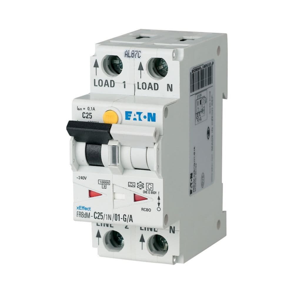 Eaton Moeller series xEffect - FRBdM RCBO - residual-current circuit breaker with overcurrent protec