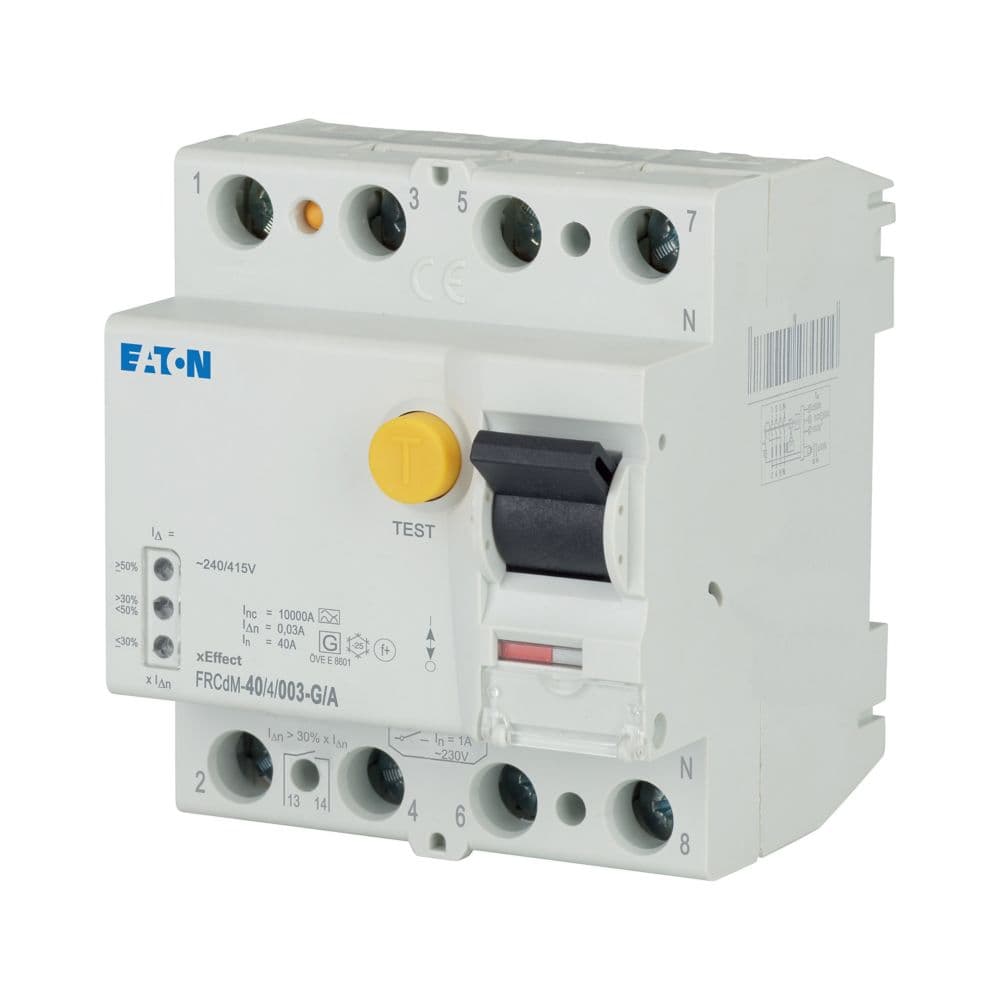 Eaton Moeller series xEffect - FRCdM Type AC, A, U, R RCCB