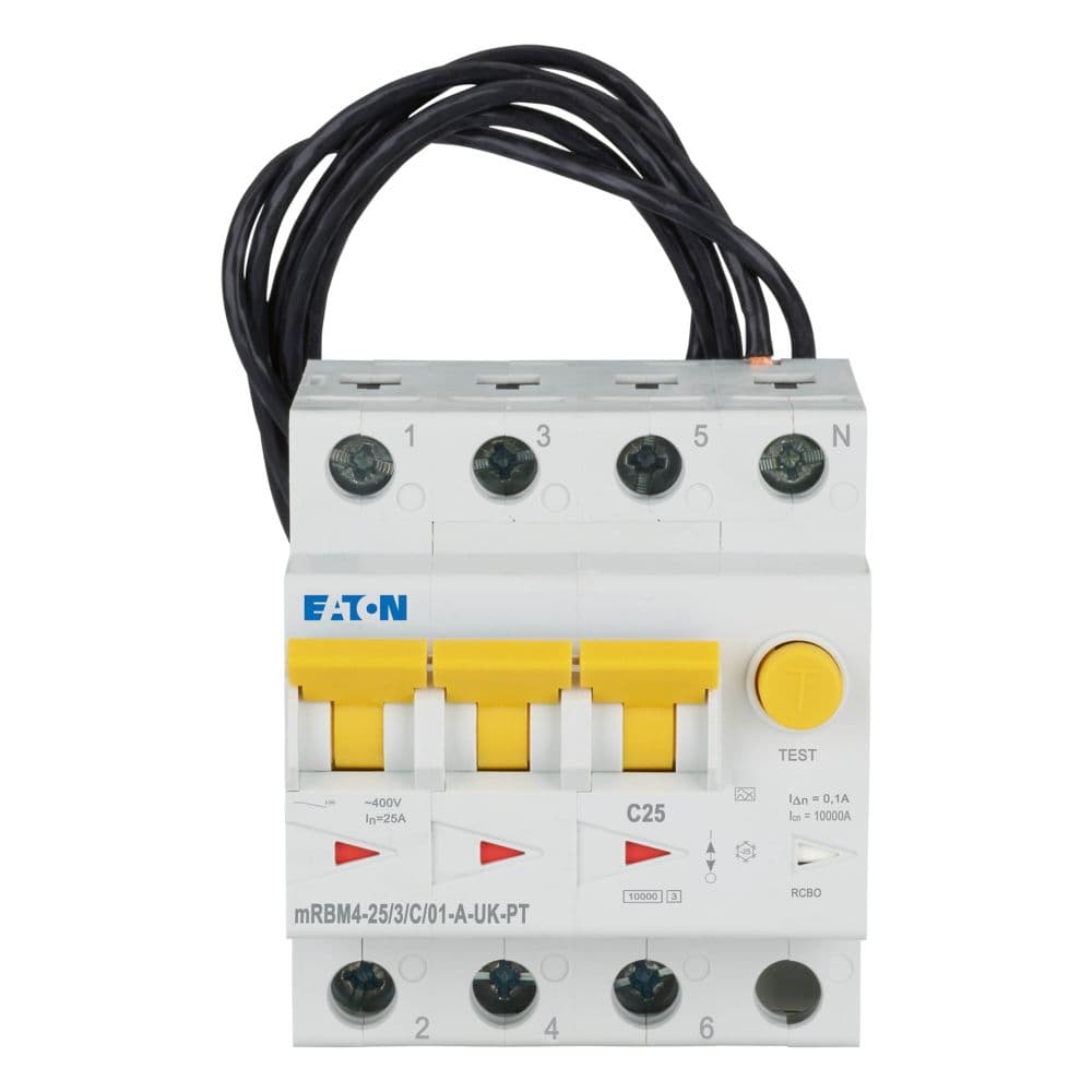 Eaton Moeller series xPole - mRB64/M4 RCBO - residual-current circuit breaker with overcurrent prote