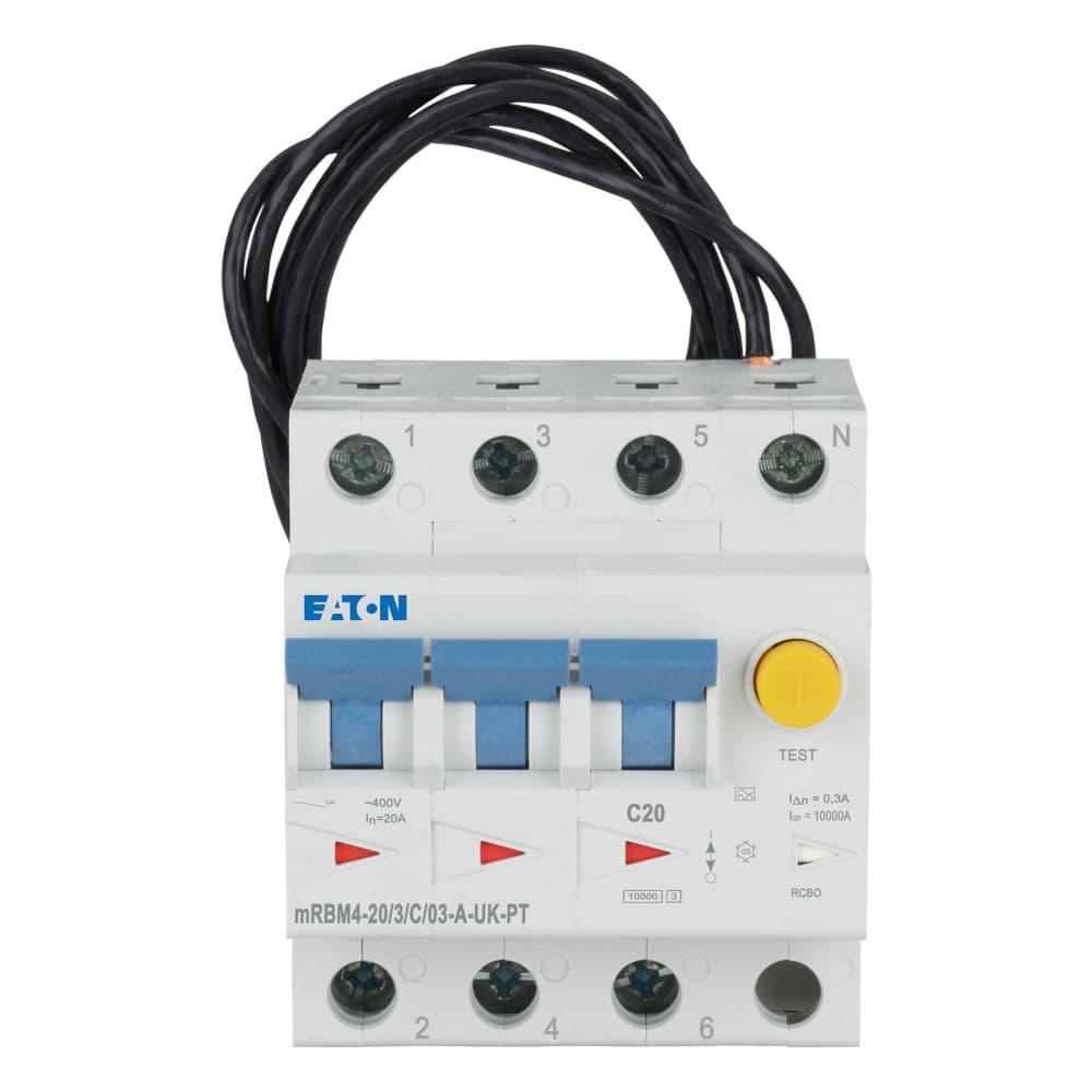 Eaton Moeller series xPole - mRB64/M4 RCBO - residual-current circuit breaker with overcurrent prote