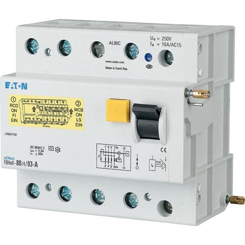 Eaton Moeller series xEffect - FBHmV RCCB add-on unit
