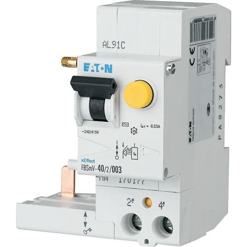Eaton Moeller series xEffect - FBSmV RCCB add-on unit