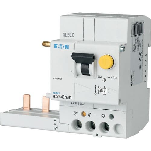 Eaton Moeller series xEffect - FBSmV RCCB add-on unit