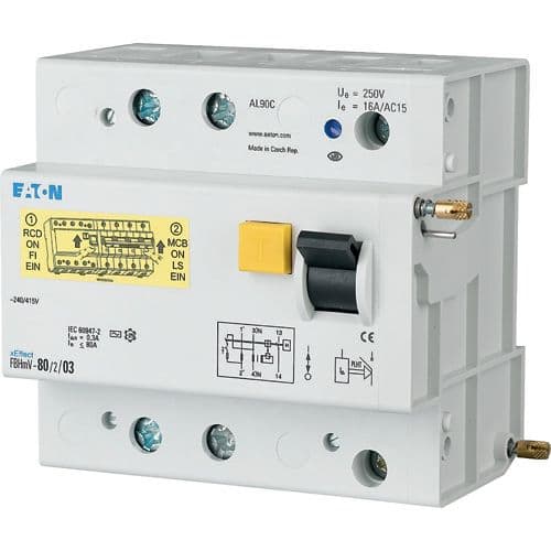 Eaton Moeller series xEffect - FBHmV RCCB add-on unit