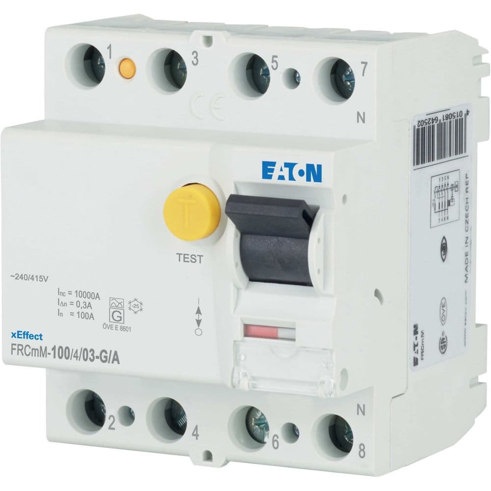 Eaton Moeller series xEffect - FRCmM Type AC, A, U, R RCCB