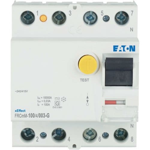 Eaton Moeller series xEffect - FRCmM Type AC, A, U, R RCCB