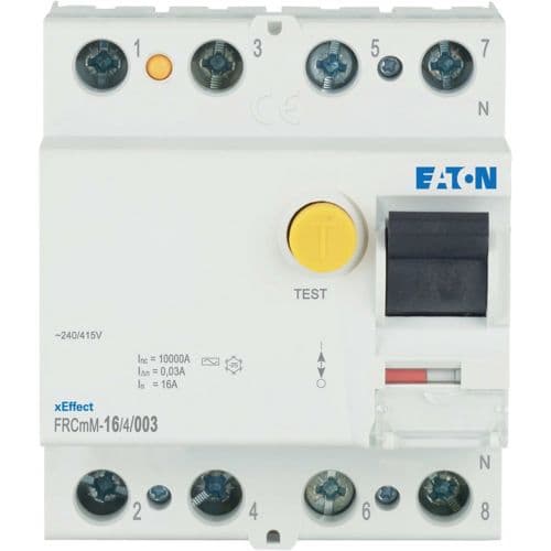 Eaton Moeller series xEffect - FRCmM Type AC, A, U, R RCCB
