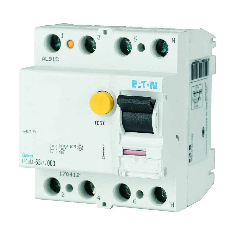Eaton Moeller series xEffect - FRCmM Type AC, A, U, R RCCB