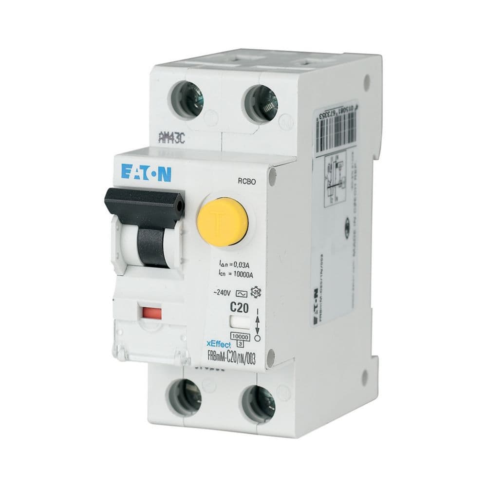 Eaton Moeller series xEffect - FRBmM RCBO - residual-current circuit breaker with overcurrent protec