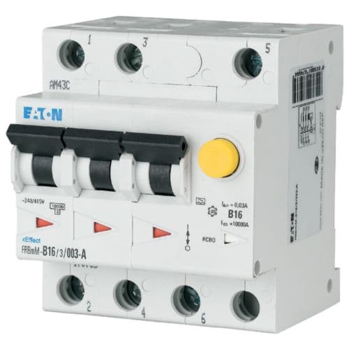 Eaton Moeller series xEffect - FRBmM RCBO - residual-current circuit breaker with overcurrent protec