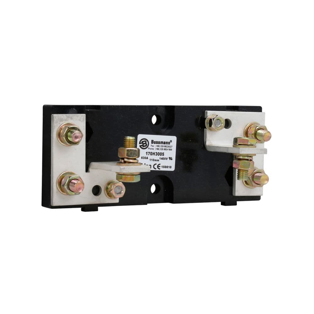 Eaton Bussmann series high speed fixed center fuse base