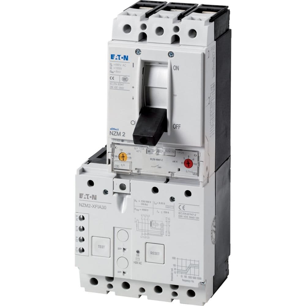 Eaton Moeller series NZM molded case circuit breaker thermo-magnetic