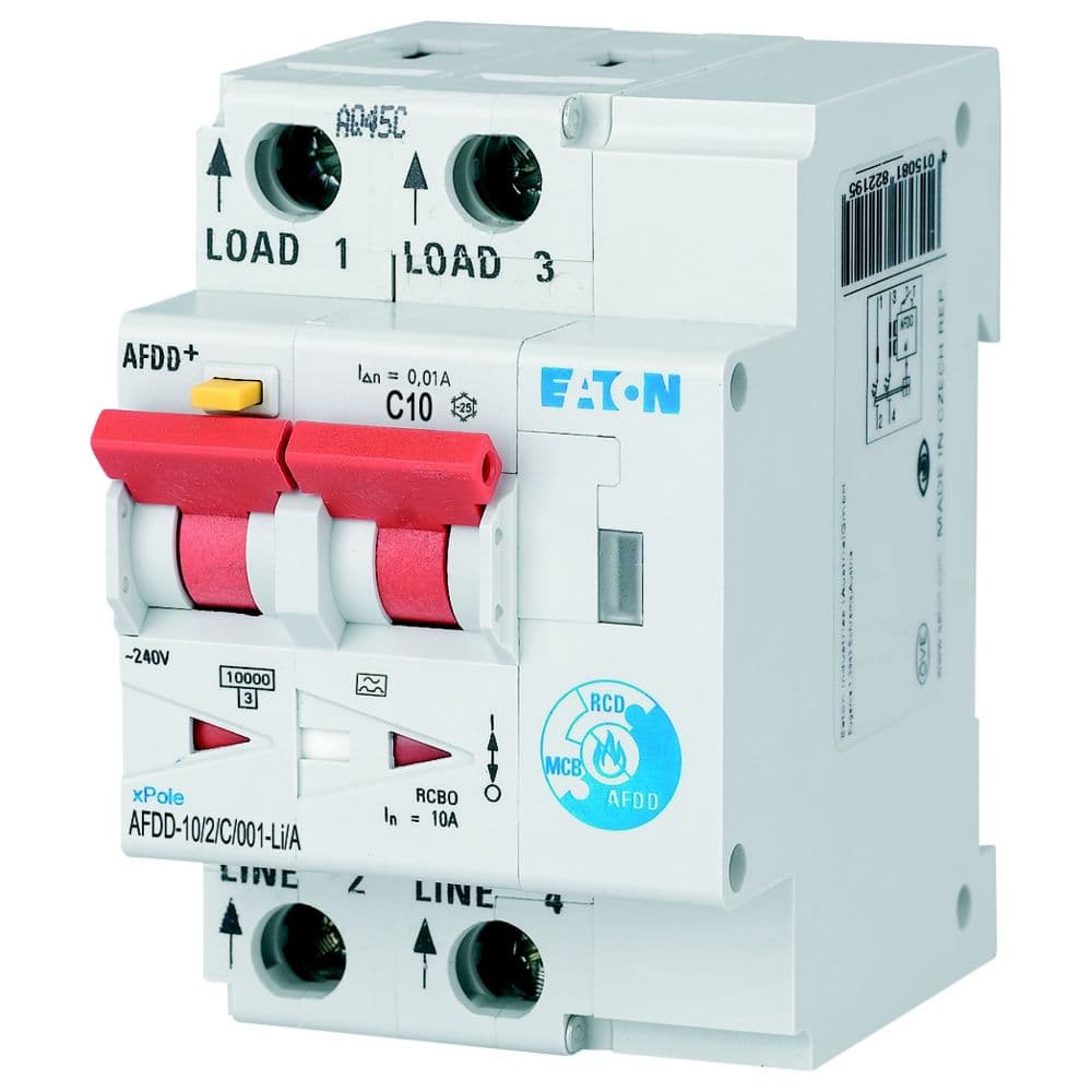 Eaton Moeller series xPole - AFDD+ Arc fault detection device