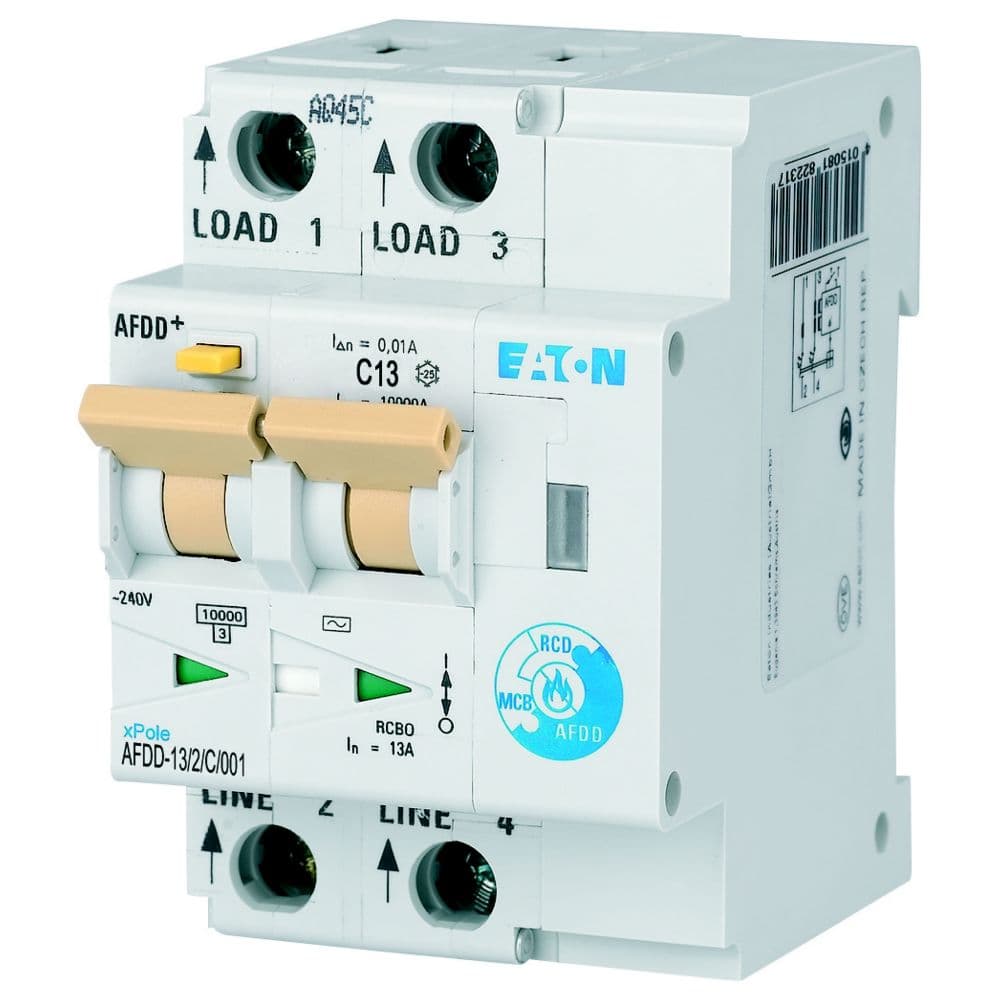 Eaton Moeller series xPole - AFDD+ Arc fault detection device