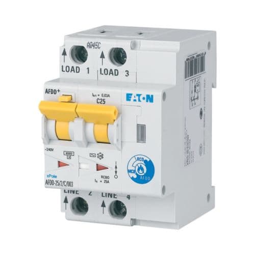 Eaton Moeller series xPole - AFDD+ Arc fault detection device