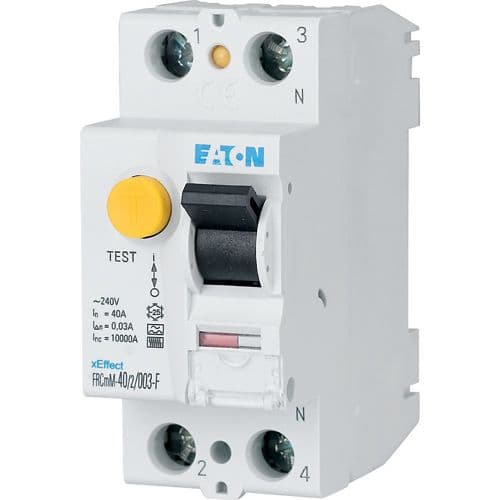 Eaton Moeller series xEffect - FRCmM Type F RCCB
