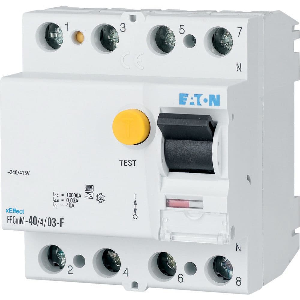 Eaton Moeller series xEffect - FRCmM Type F RCCB