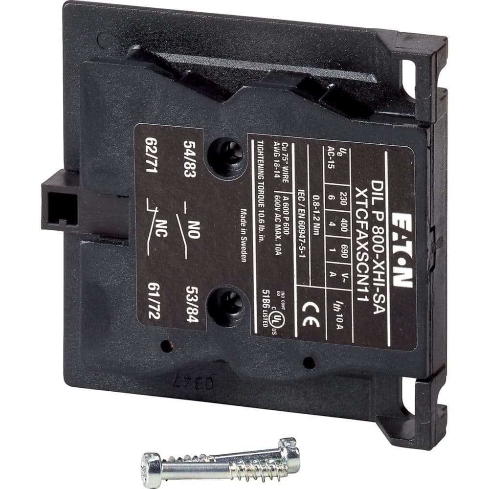 Eaton Moeller® series DILP auxiliary contact module