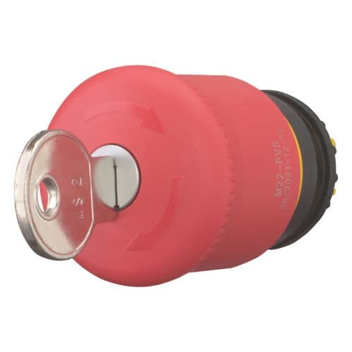 Eaton Moeller® series M22 emergency stop/emergency switching off pushbutton