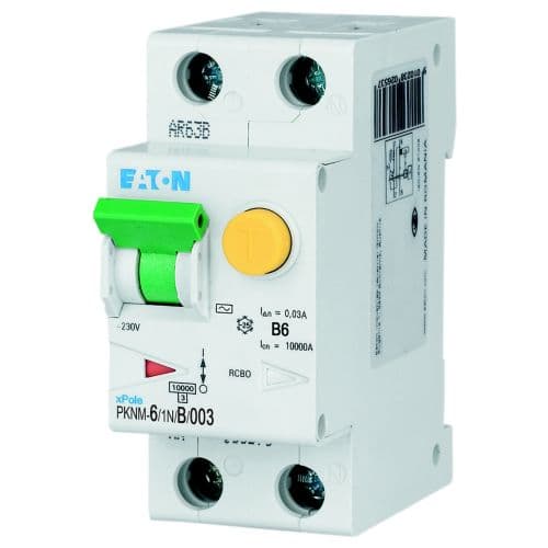 Eaton Moeller series xPole - PKN6/M RCBO - residual-current circuit breaker with overcurrent protect