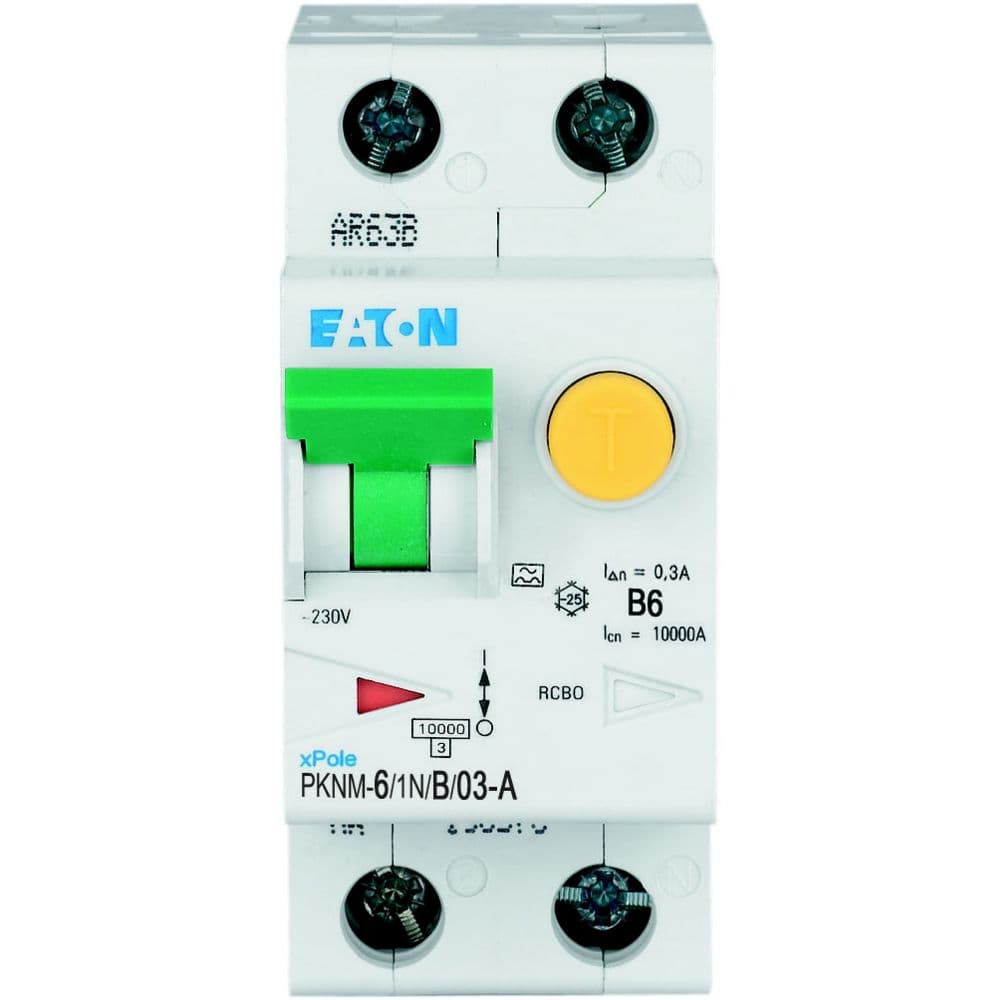 Eaton Moeller series xPole - PKN6/M RCBO - residual-current circuit breaker with overcurrent protect