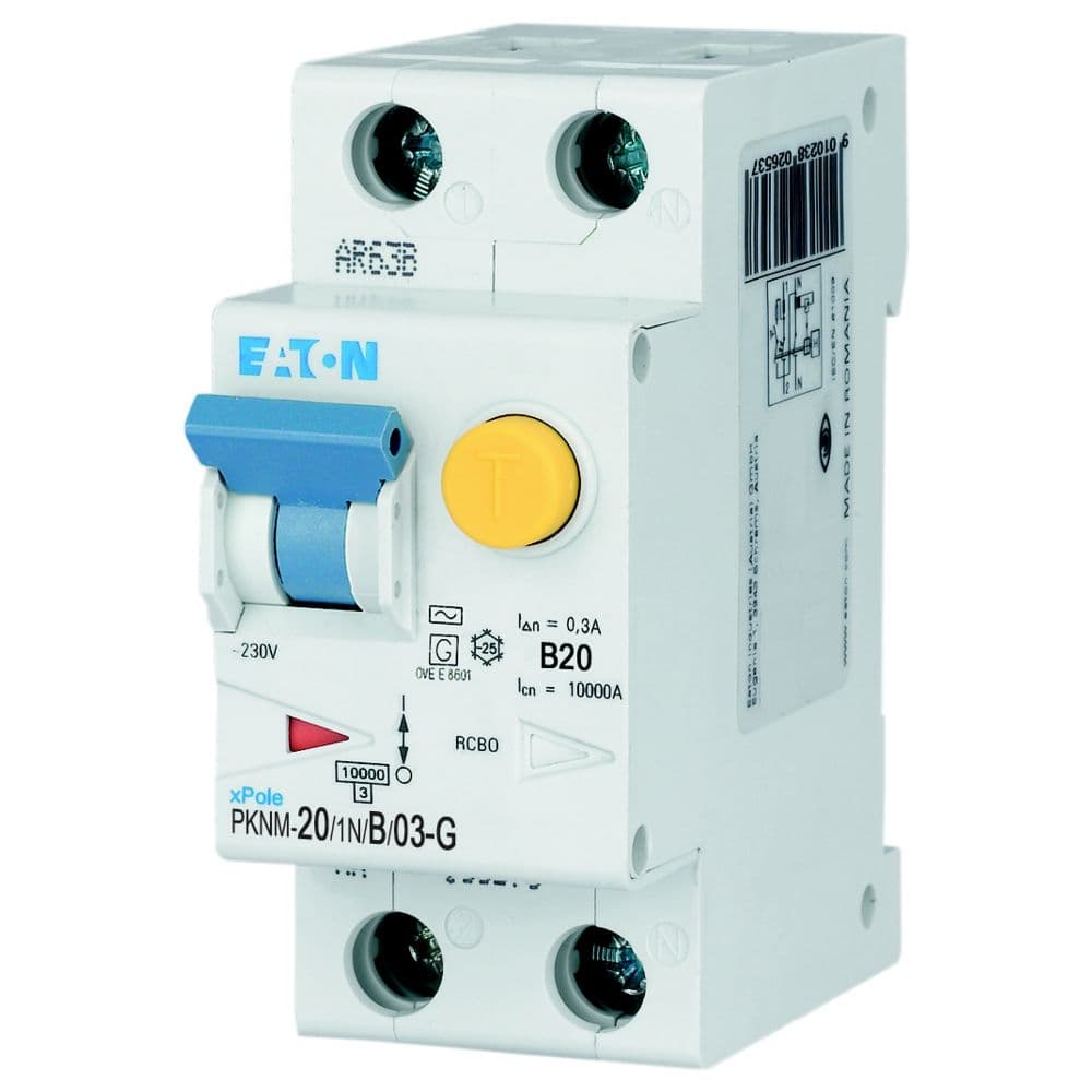 Eaton Moeller series xPole - PKN6/M RCBO - residual-current circuit breaker with overcurrent protect