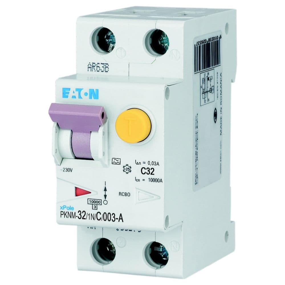 Eaton Moeller series xPole - PKN6/M RCBO - residual-current circuit breaker with overcurrent protect