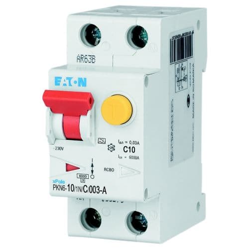 Eaton Moeller series xPole - PKN6/M RCBO - residual-current circuit breaker with overcurrent protect