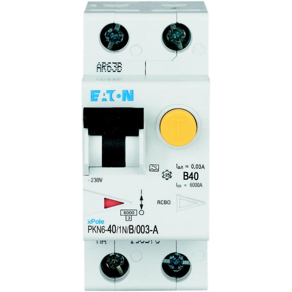 Eaton Moeller series xPole - PKN6/M RCBO - residual-current circuit breaker with overcurrent protect