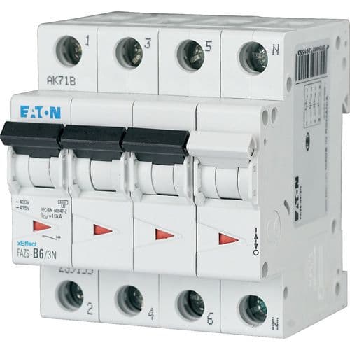Eaton Moeller series xEffect - FAZ6 MCB