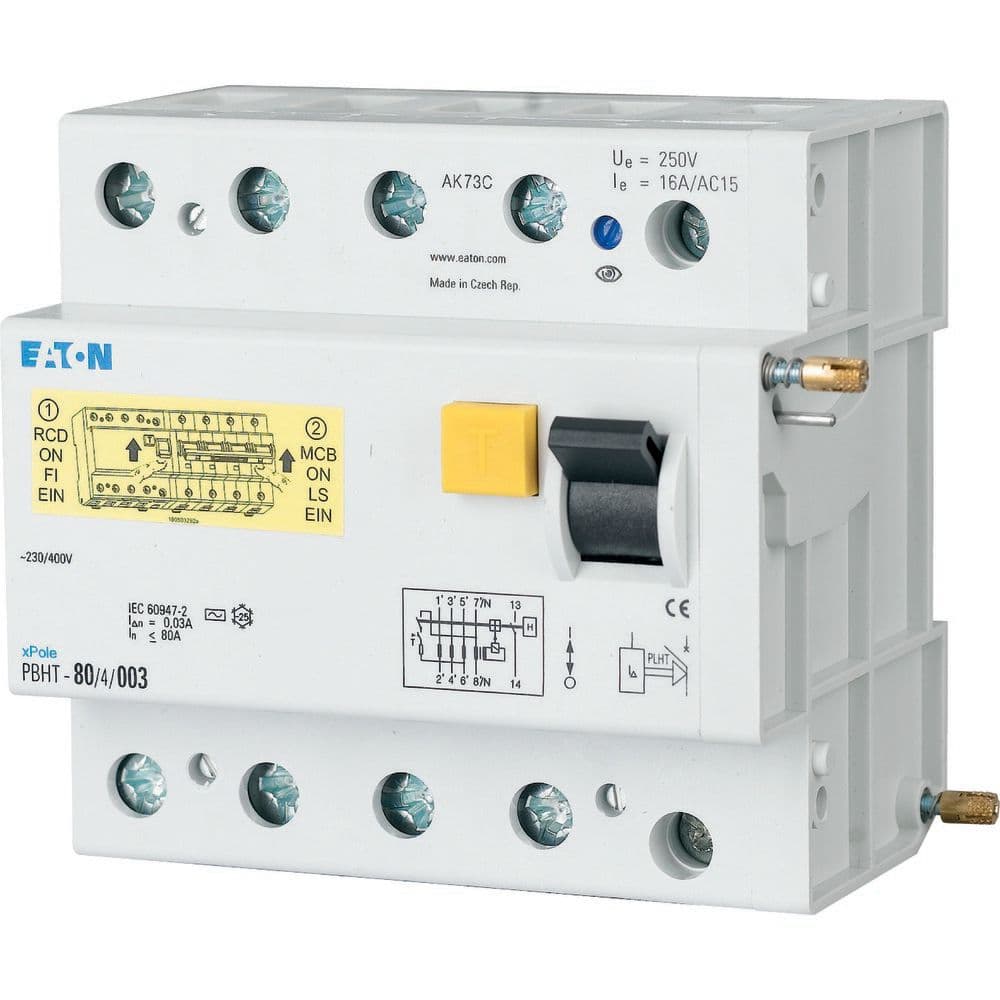 Eaton Moeller series xPole - PBHT RCCB add-on unit