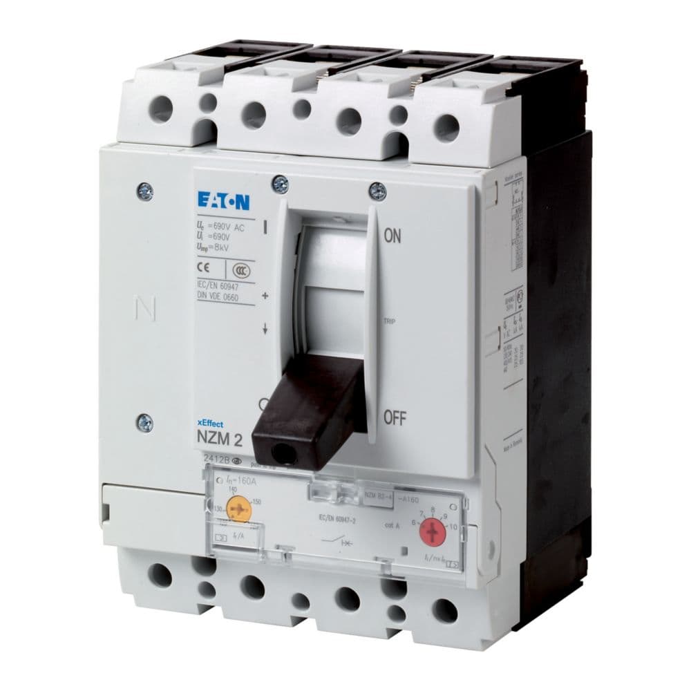 Eaton Moeller series NZM molded case circuit breaker thermo-magnetic