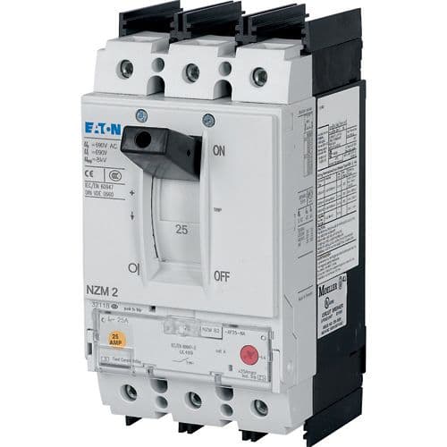 Eaton Moeller series NZM molded case circuit breaker thermo-magnetic