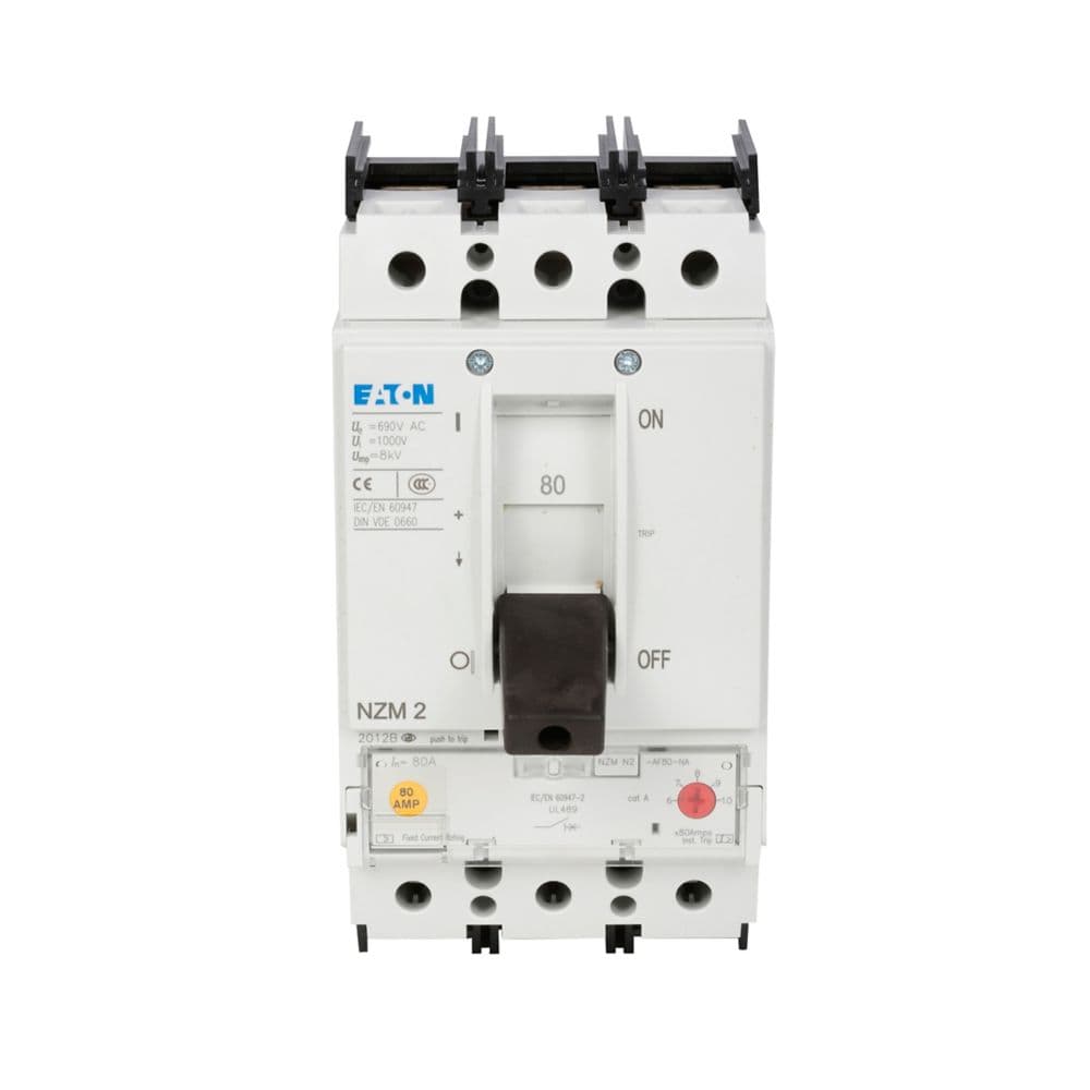 Eaton Moeller series NZM molded case circuit breaker thermo-magnetic