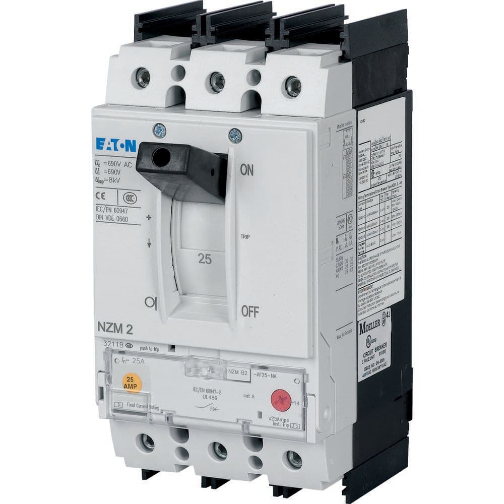Eaton Moeller series NZM molded case circuit breaker thermo-magnetic