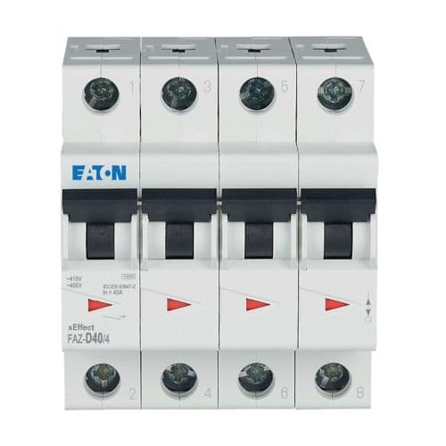 Eaton Moeller series xEffect - FAZ MCB