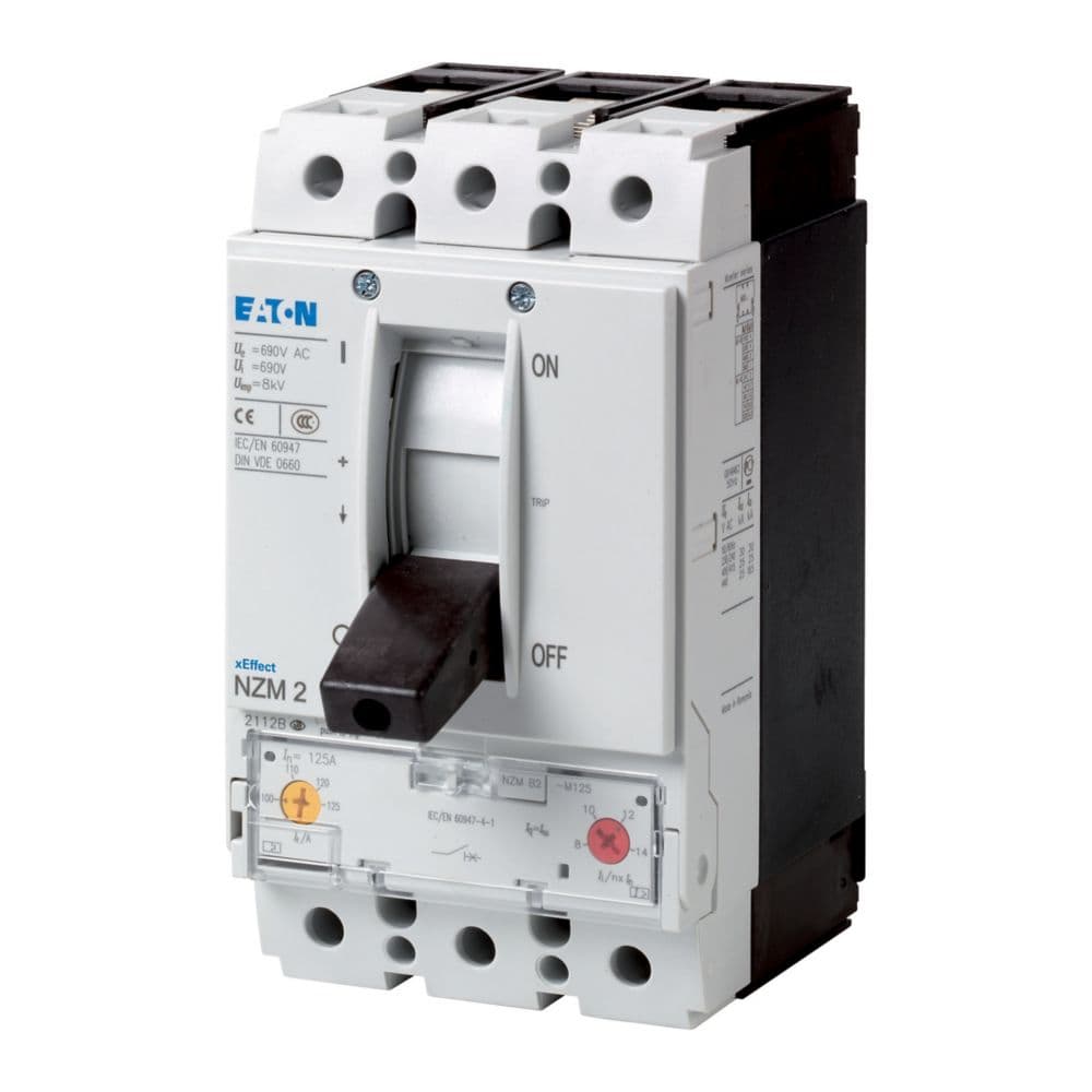 Eaton Moeller series NZM molded case circuit breaker thermo-magnetic