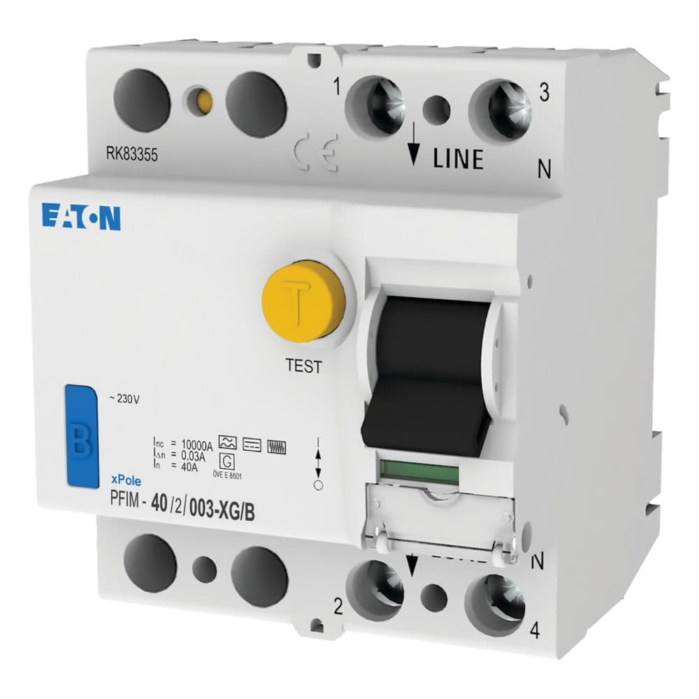 Eaton Moeller series xPole - PFIM Type B RCCB