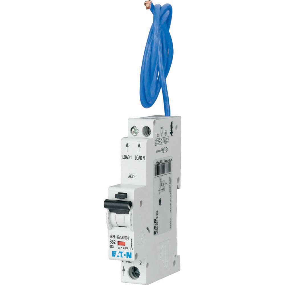 Eaton Moeller series xPole - eRB6/M RCBO - residual-current circuit breaker with overcurrent protect