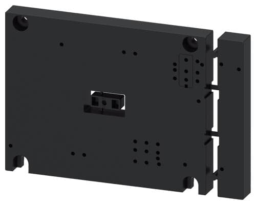 base plate for mounting assemblies of three contactors (3x3RT2.3 or 2x3RT2.3 and 1x3RT2.2) for star-