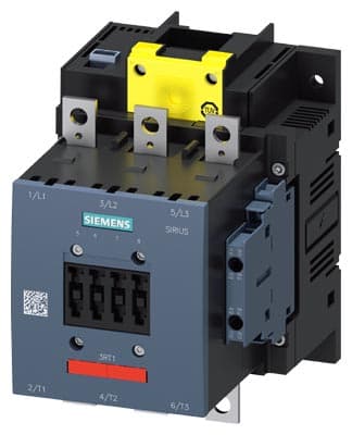 power contactor, AC-3e/AC-3 115 A, 55 kW / 400 V, AC (50-60 Hz) / DC Uc: 96-127 V x (0.8-1.1) F-PLC