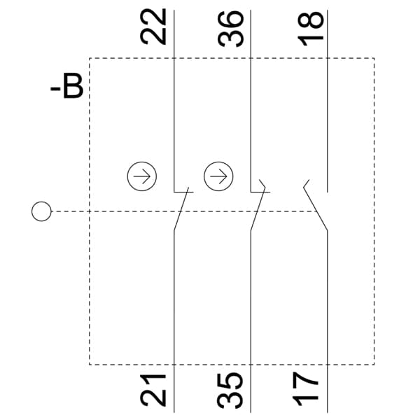 position switch plastic enclosure according to DIN EN 50047, 31 mm device connection 1 x (M20 x 1.5)