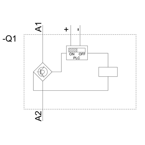 Changeover operating mechanism for vacuum contactor 3RT126 AC (50...60 Hz) / DC operation, 200 ... 2