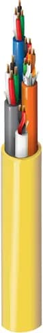 Access Control, 16c (#18-3pr, #16-4c, #18-6c), Only Card Reader Pairs Shielded, Outer Jacket, CMP